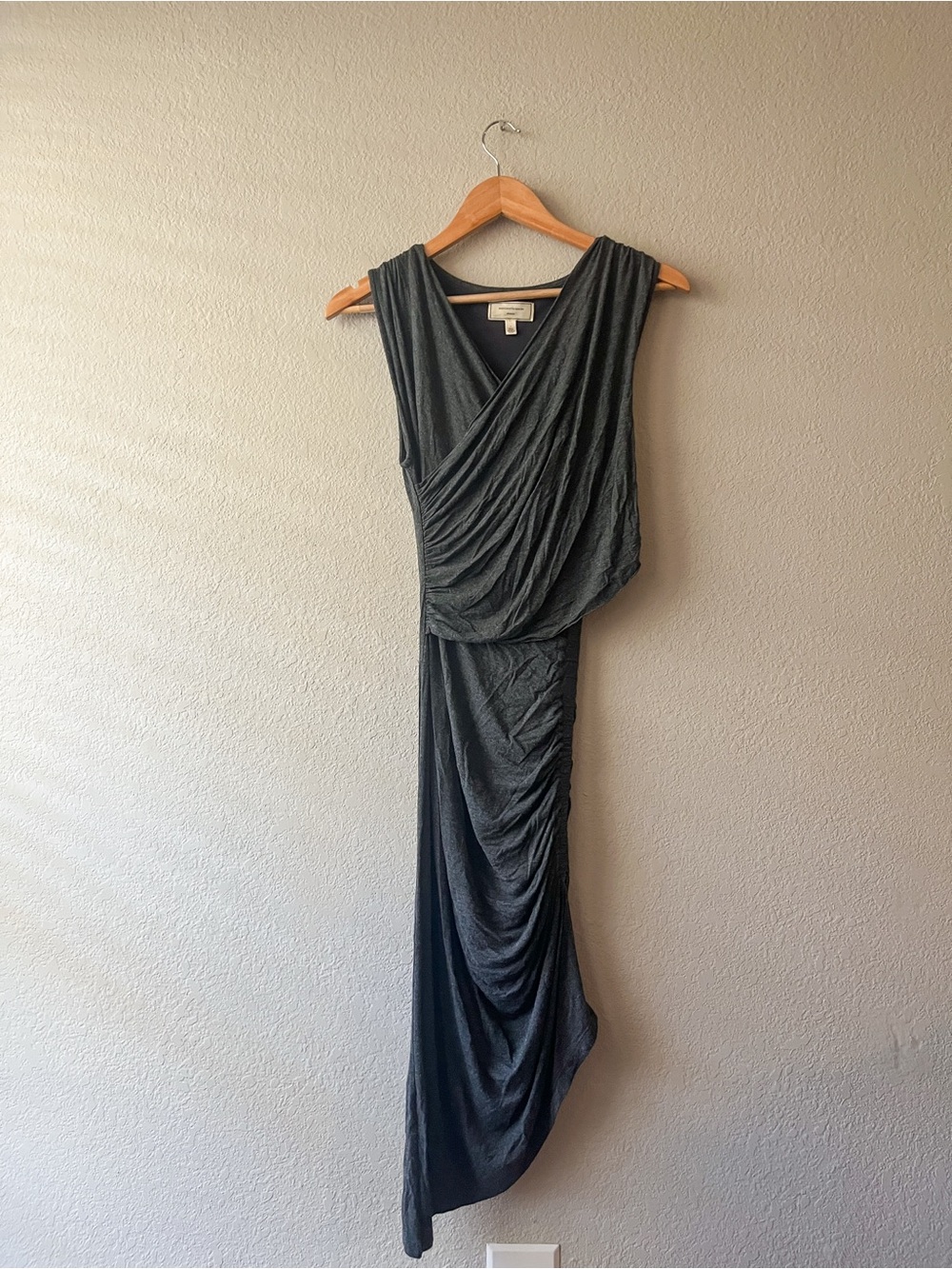 Anthropologie Moulinette Soeurs Gray Women's Maxi Dress Small Lagenlook
